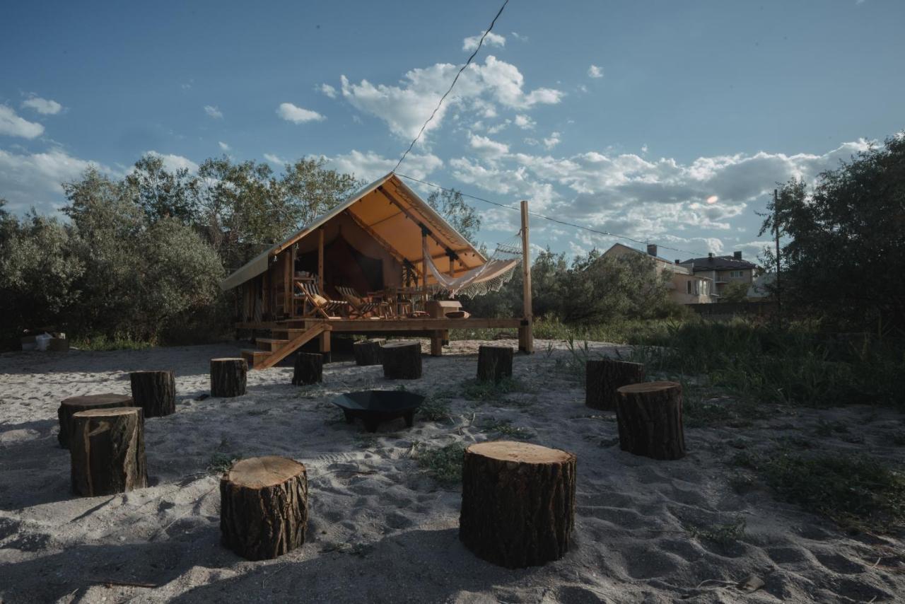 Glamping Mandra Zatoka Exterior foto